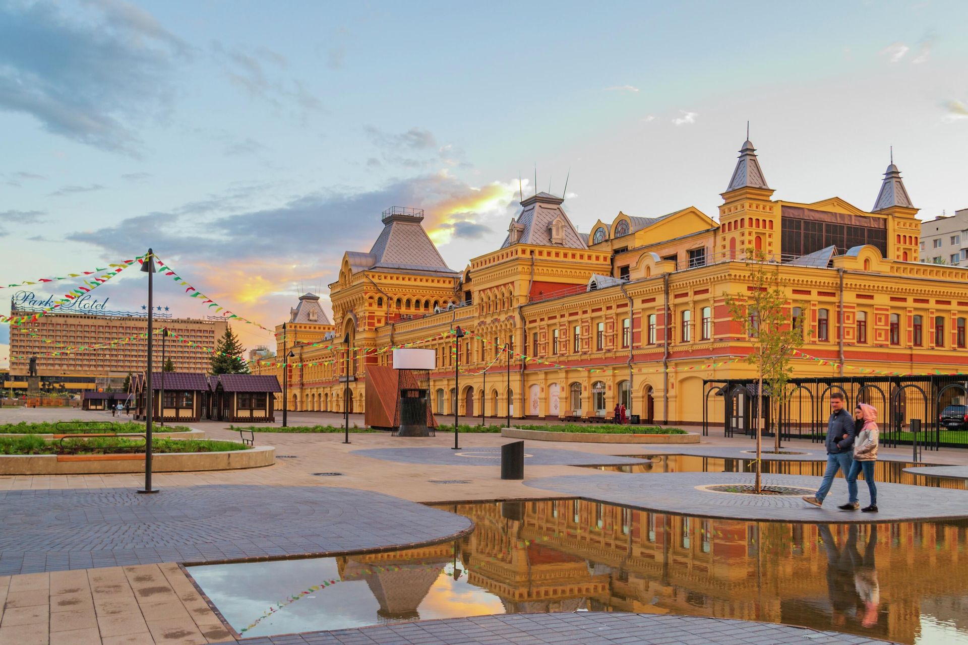Нижегородская ярмарка, главный Ярмарочный дом Нижегородская ярмарка, главный Ярмарочный дом - РИА Новости, 1920, 09.10.2025