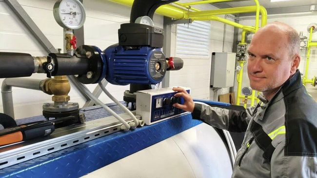 Газификация котельной в селе Омской области