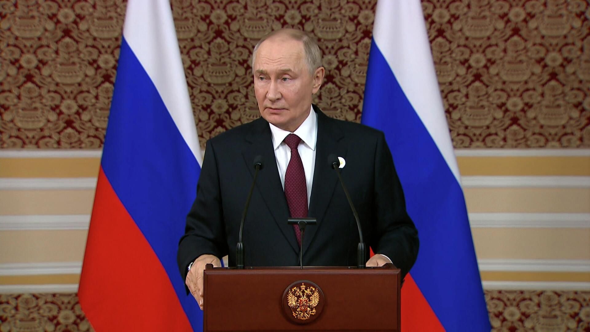 Путин о присуждении Нобелевской премии мира Путин о присуждении Нобелевской премии мира - РИА Новости, 1920, 10.10.2025