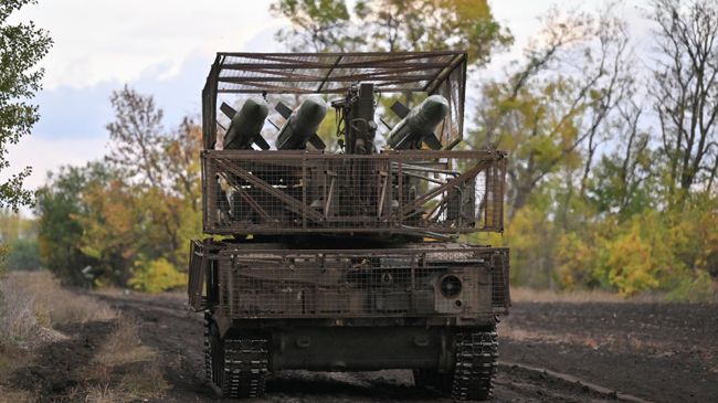 ЗРК 9К37 Бук на боевом дежурстве 