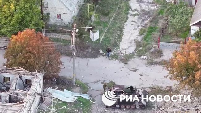 Уничтожение скопления украинских боевиков в оккупированном киевским режимом Бериславе 