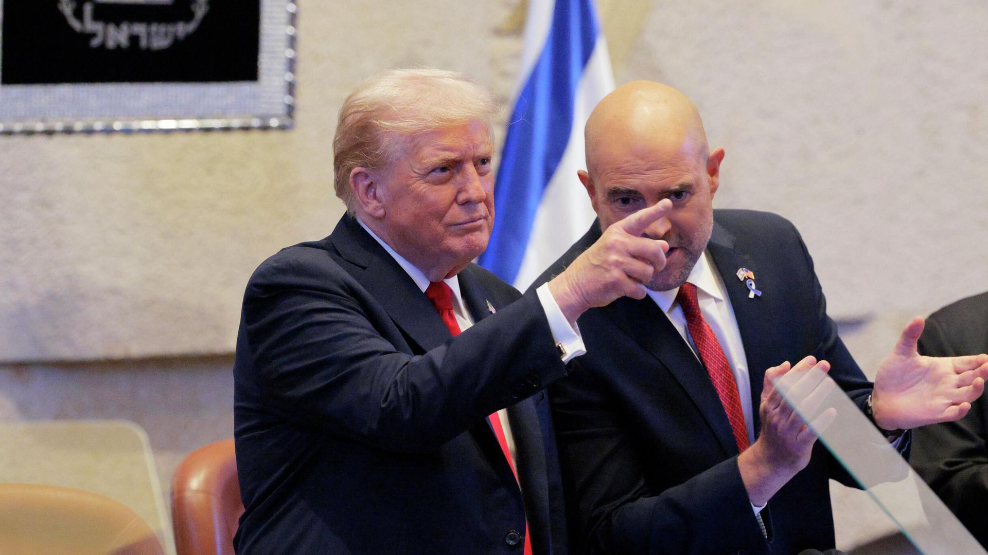 Президент США Дональд Трамп в кнессете. 13 октября 2025 - РИА Новости, 1920, 13.10.2025
