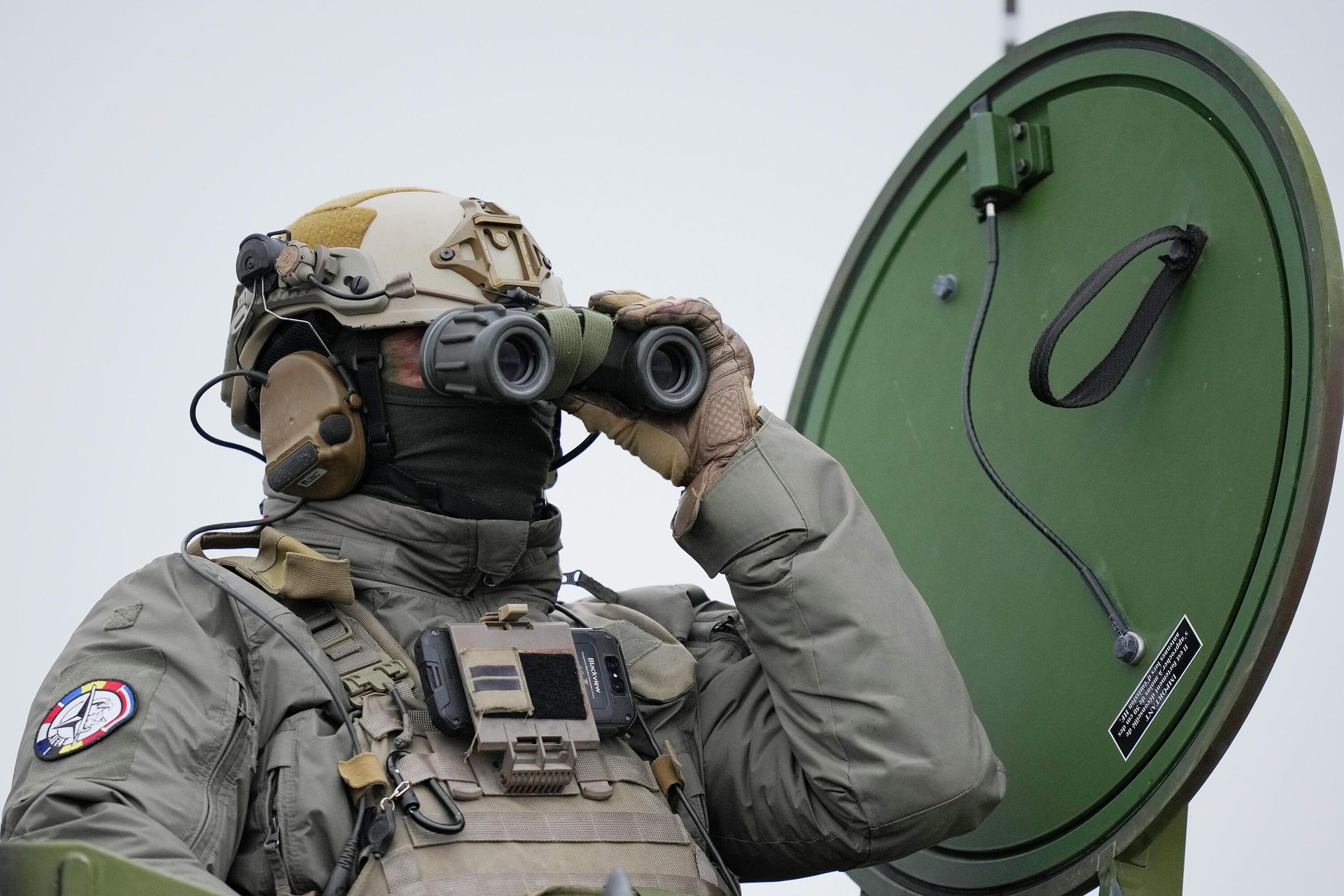 Французский военнослужащий во время учений НАТО на полигоне в Смардане, Румыния - РИА Новости, 1920, 26.01.2026