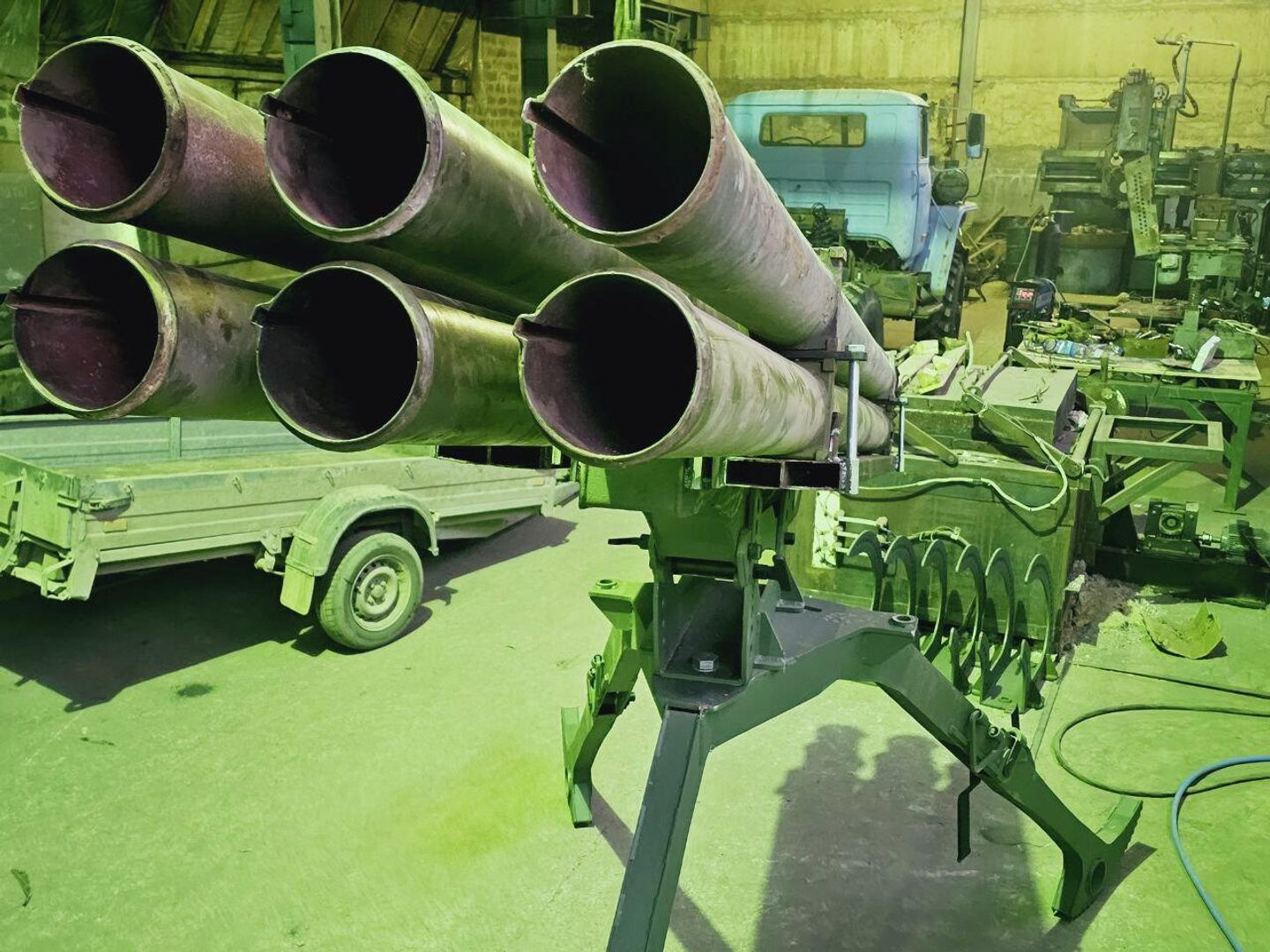 Реактивная артиллерийская установка Козерог-1
