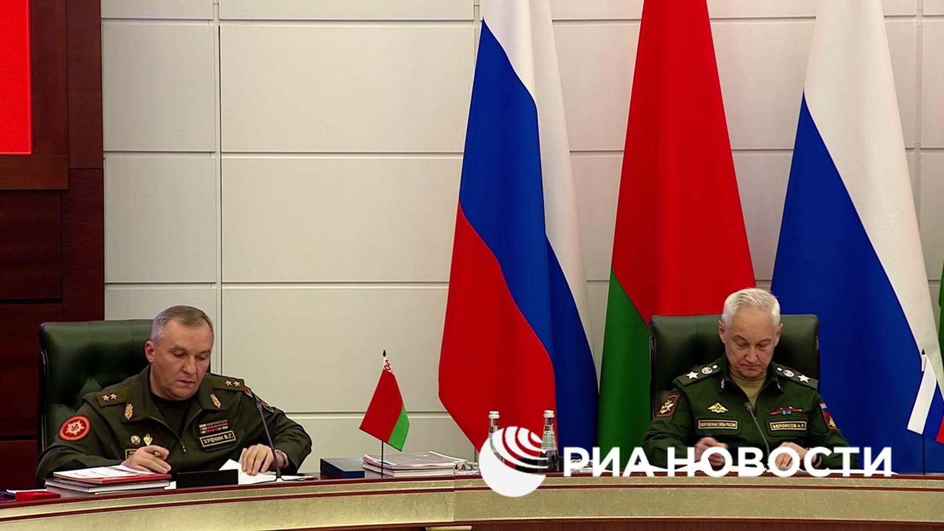 Подписание программы стратегического партнёрства в военной области между Россией и Белоруссией Подписание программы стратегического партнёрства в военной области между Россией и Белоруссией - РИА Новости, 1920, 15.10.2025