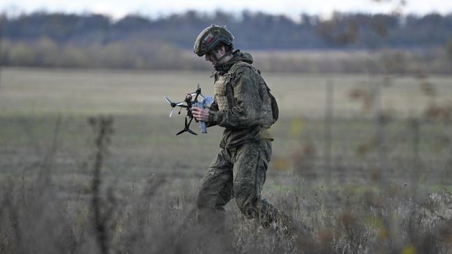 Боевая работа расчета БПЛА в зоне СВО