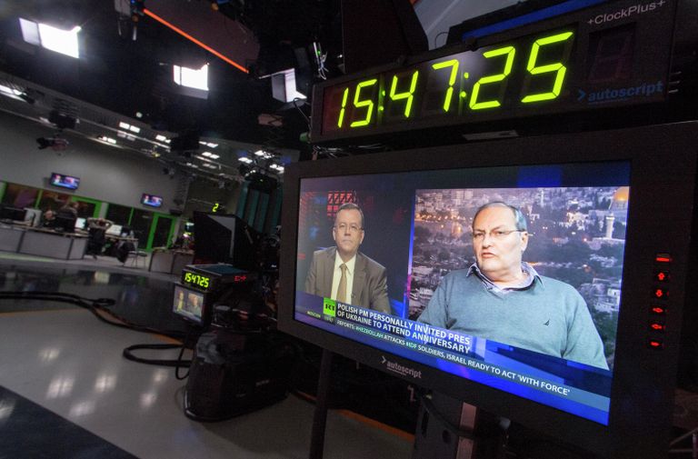 Ньюсрум телеканала Russia Today на английском языке