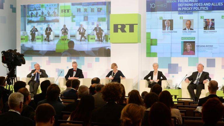 Конференция RT Информация, политика, СМИ: формирование нового миропорядка