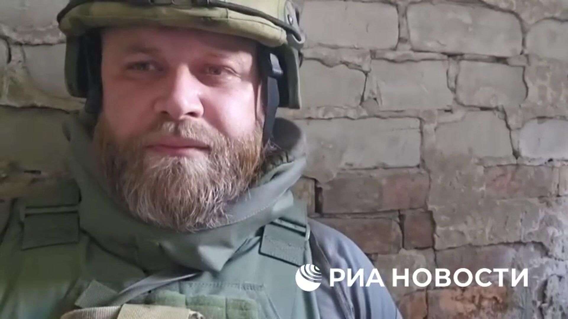 Кадры с погибшим военкором Иваном Зуевым - РИА Новости, 1920, 16.10.2025