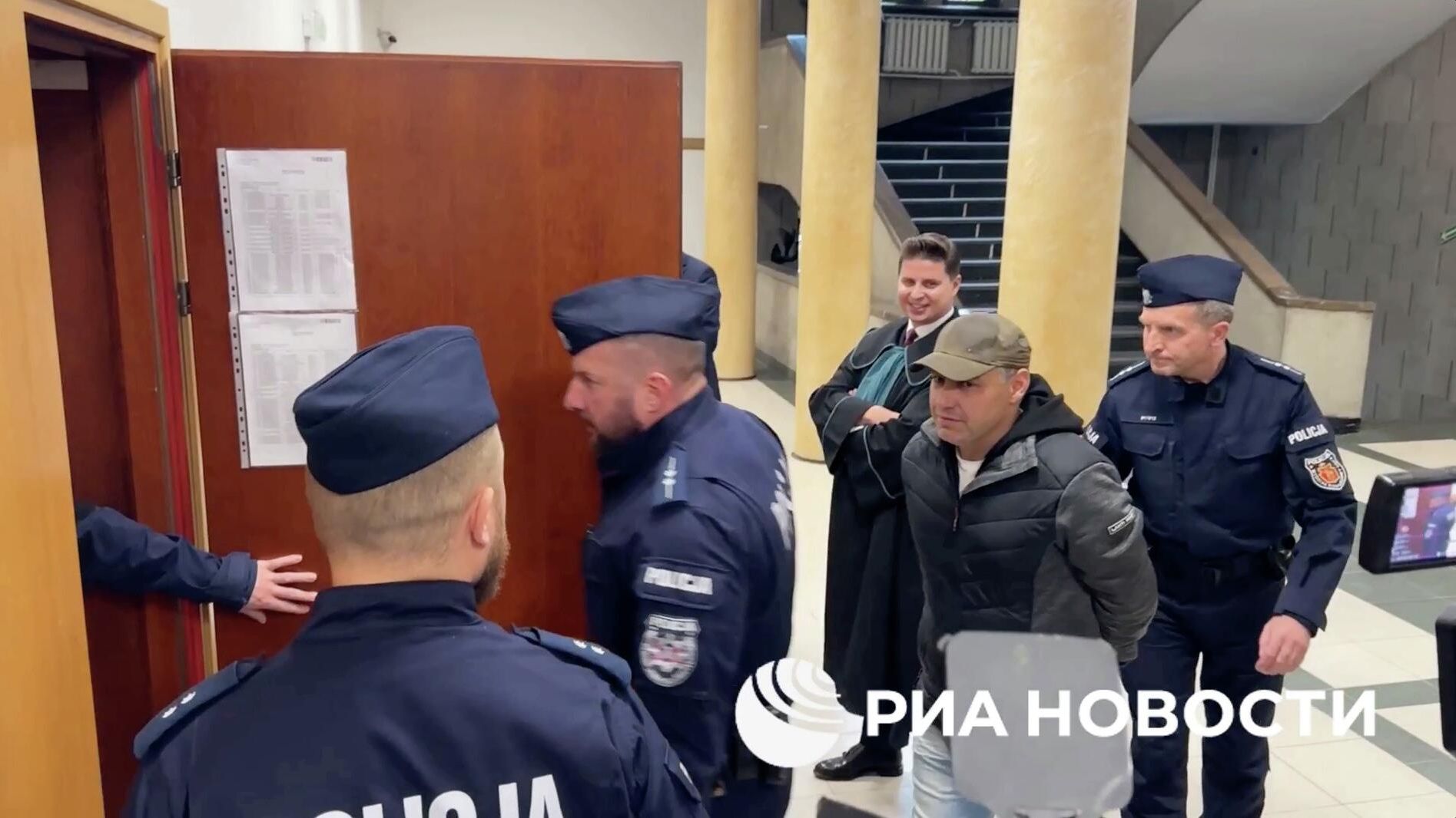 Владимир Журавлев, подозреваемый в теракте на Северном потоке, в Варшавском суде - РИА Новости, 1920, 06.05.2026