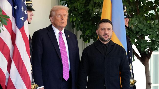 Дональд Трамп и Владимир Зеленский