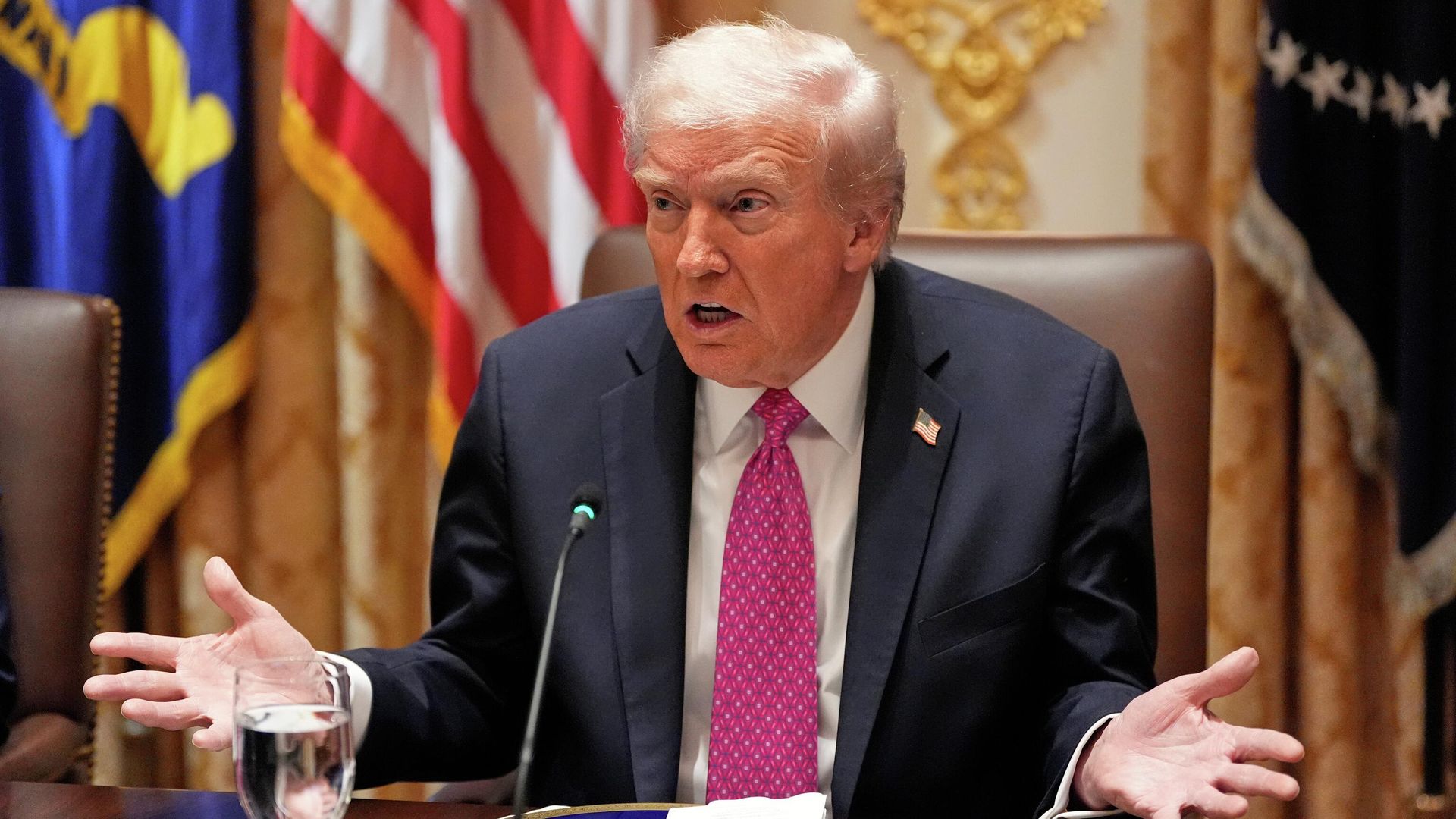 Президент США Дональд Трамп Президент США Дональд Трамп - РИА Новости, 1920, 13.04.2026