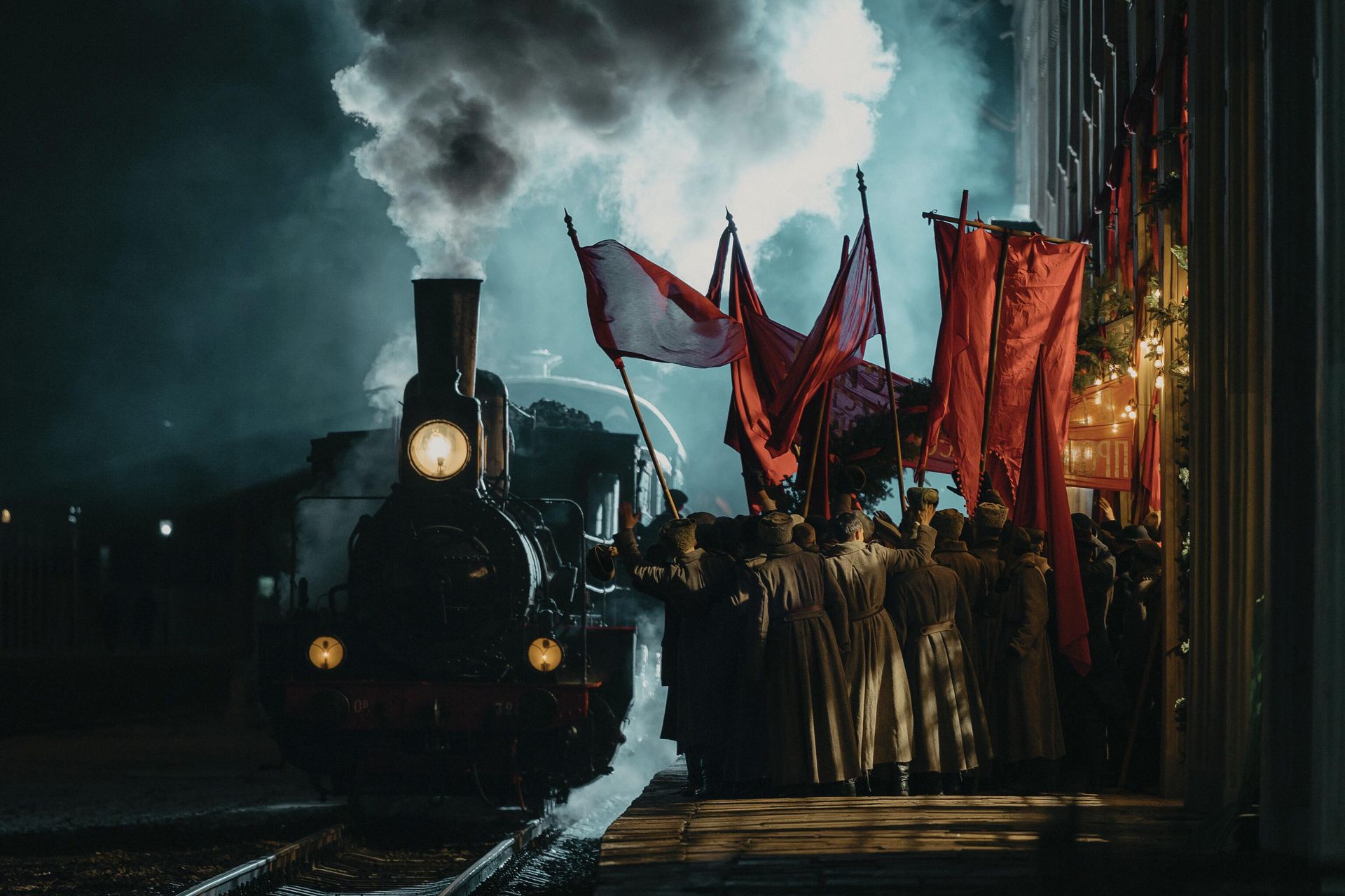 Кадр из сериала Хроники русской революции Кадр из сериала Хроники русской революции