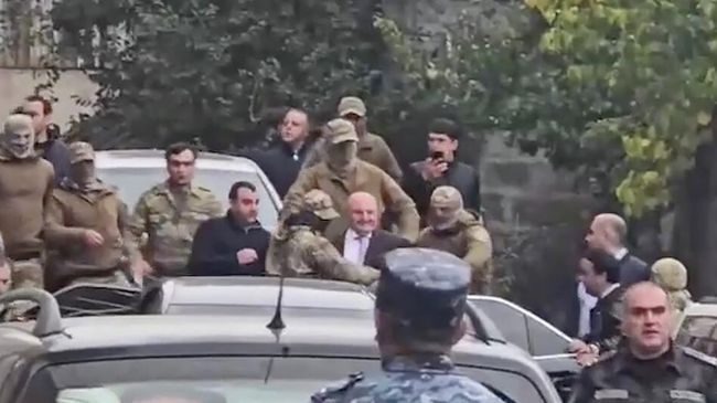 Задержание мэра Гюмри Вардана Гукасяна