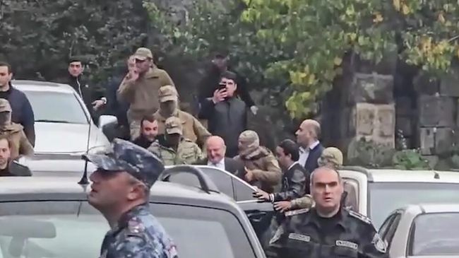 Задержание мэра Гюмри Вардана Гукасяна