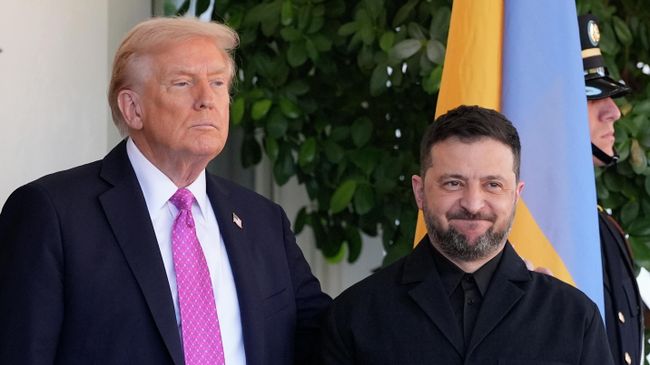 Дональд Трамп и Владимир Зеленский
