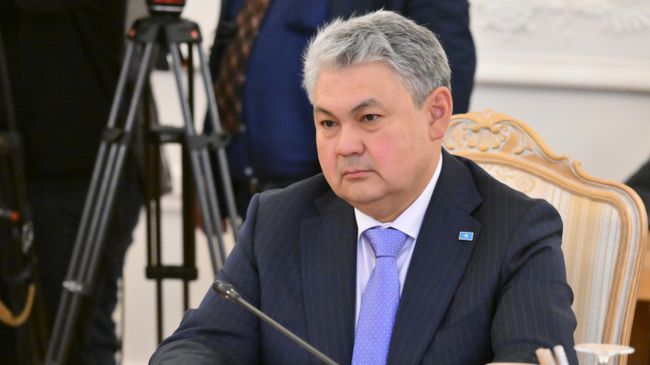 Министр иностранных дел Казахстана Ермек Кошербаев 