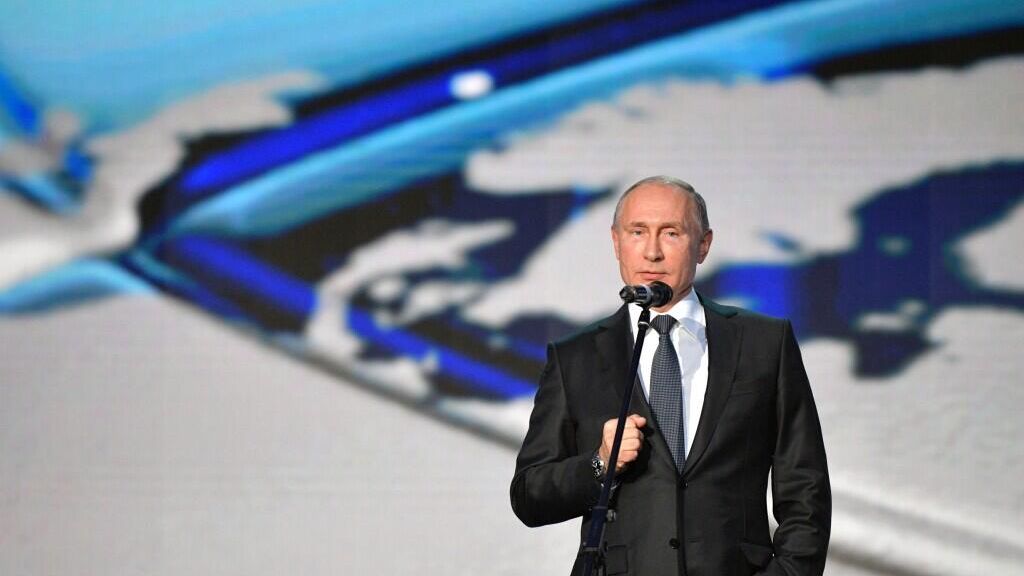 Выступление Путина и Шойгу на заседании Попечительского совета РГО - РИА Новости, 1920, 23.10.2025