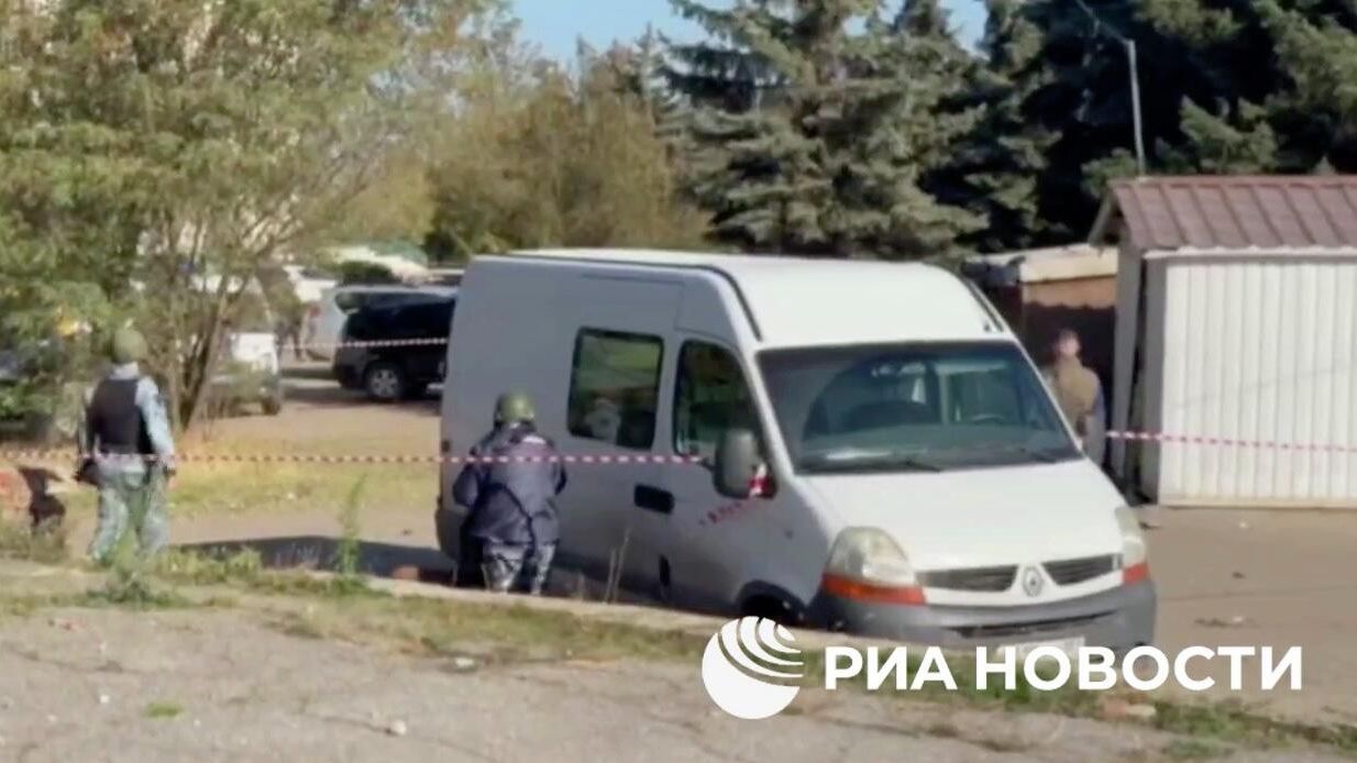 На месте взрыва в Луганске. 23 октября 2025 На месте взрыва в Луганске. 23 октября 2025 - РИА Новости, 1920, 23.10.2025