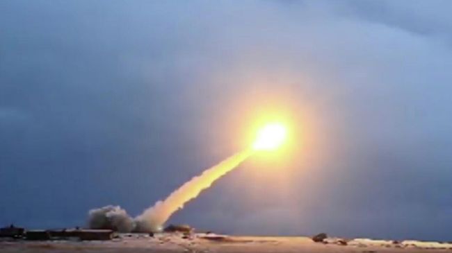 Испытания крылатой ракеты с ядерным двигателем «Буревестник»