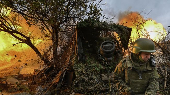 Российский военнослужащий