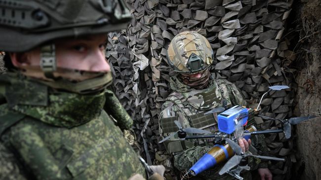 Боевая работа расчета БПЛА в зоне СВО