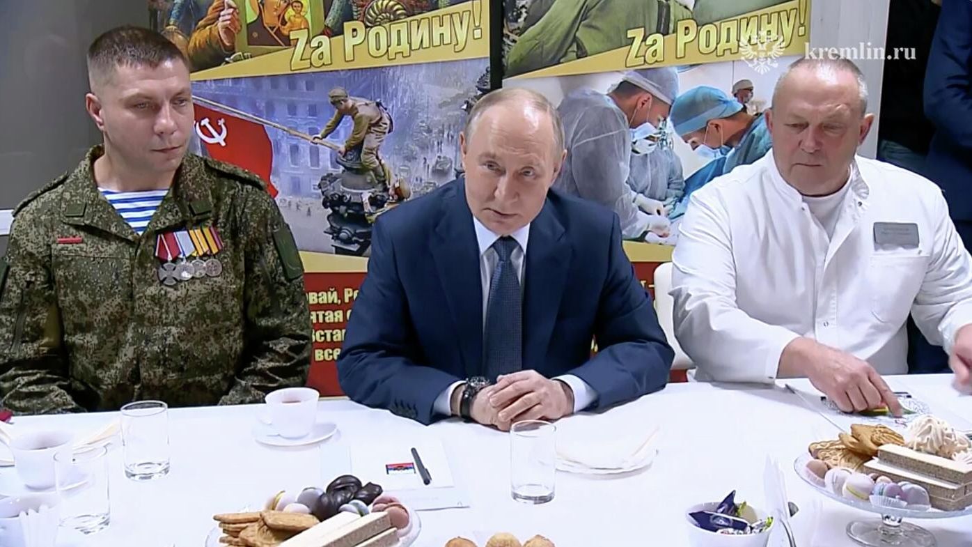 Владимир Путин на встрече с участниками СВО - РИА Новости, 1920, 29.10.2025