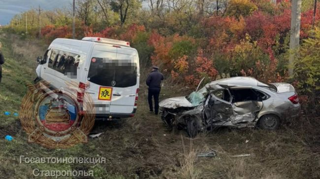 На месте ДТП в Ставропольском крае. 29 октября 2025