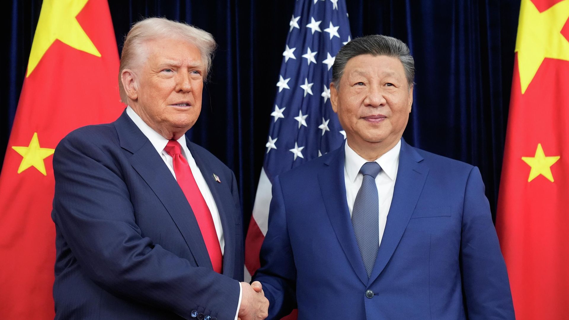 Встреча Дональда Трампа и Си Цзиньпина Встреча Дональда Трампа и Си Цзиньпина - РИА Новости, 1920, 04.02.2026