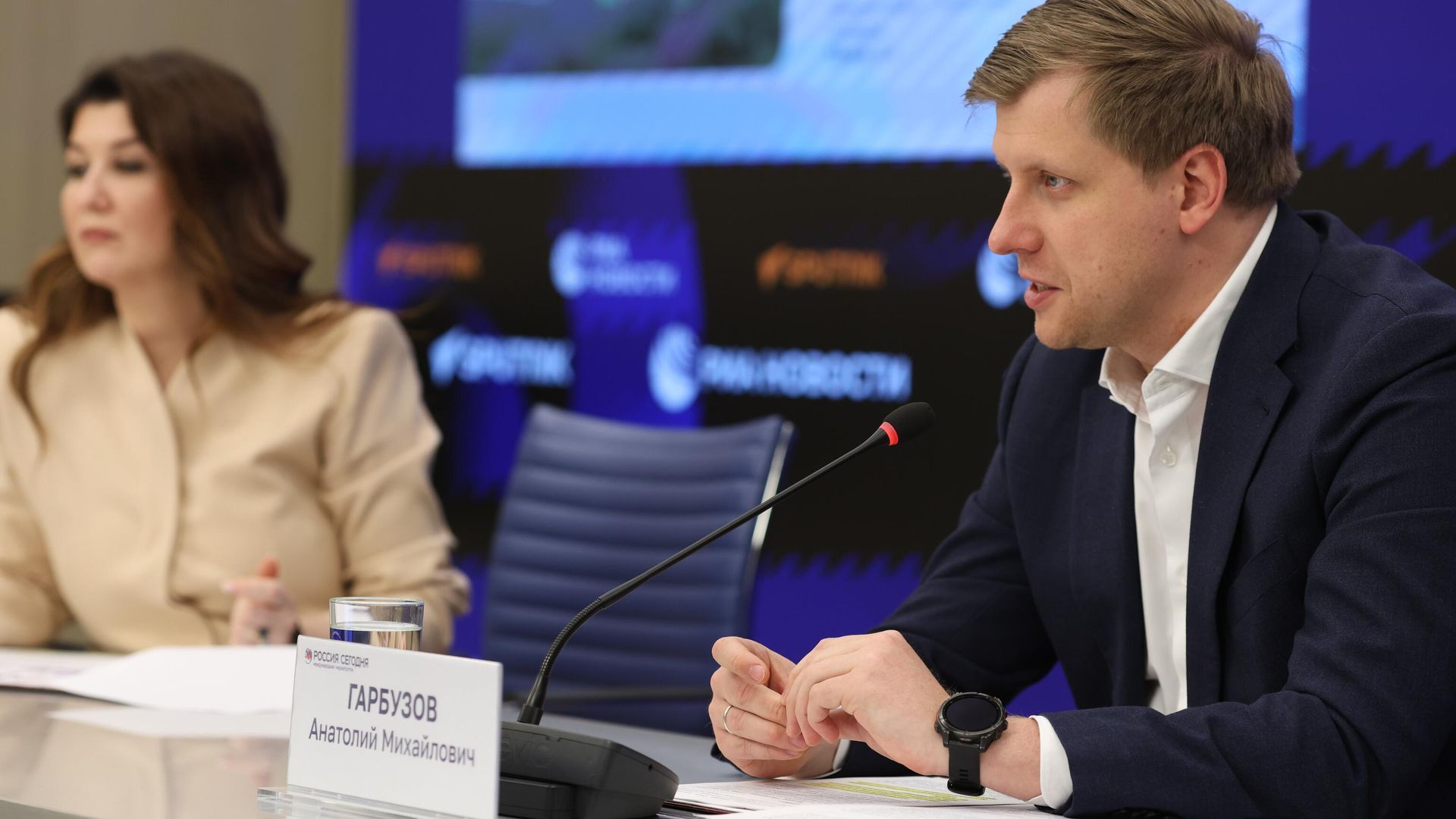 министр правительства Москвы, руководитель столичного департамента инвестиционной и промышленной политики Анатолий Гарбузов министр правительства Москвы, руководитель столичного департамента инвестиционной и промышленной политики Анатолий Гарбузов - РИА Новости, 1920, 30.10.2025