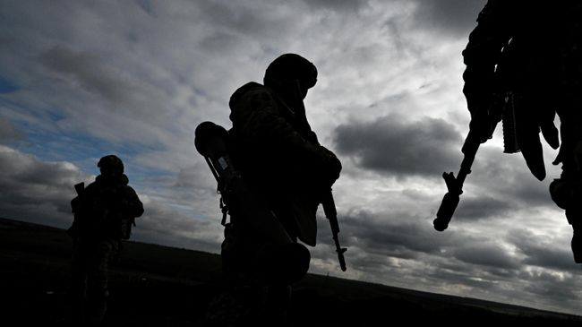 Военнослужащие ВС РФ в зоне проведения СВО