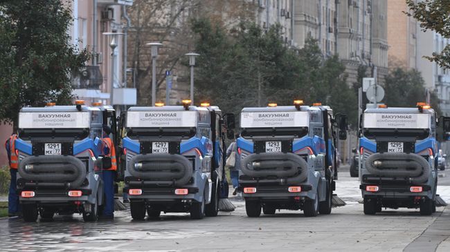 Внедрение электрических подметально-уборочных машин в Москве Внедрение электрических подметально-уборочных машин в Москве