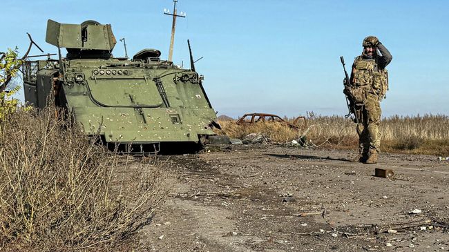 Российский военнослужащий