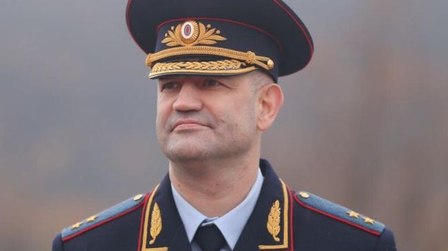 Министр внутренних дел по ЛНР генерал-лейтенант полиции Алексей Кампф