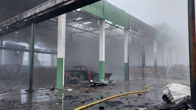 Первая на Украине крупная ТЭС на биомассе получила повреждения в ночь на 9 ноября