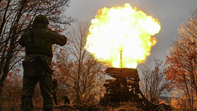 Расчет артбригады большой мощности группировки "Запад" атаковал опорник ВСУ
