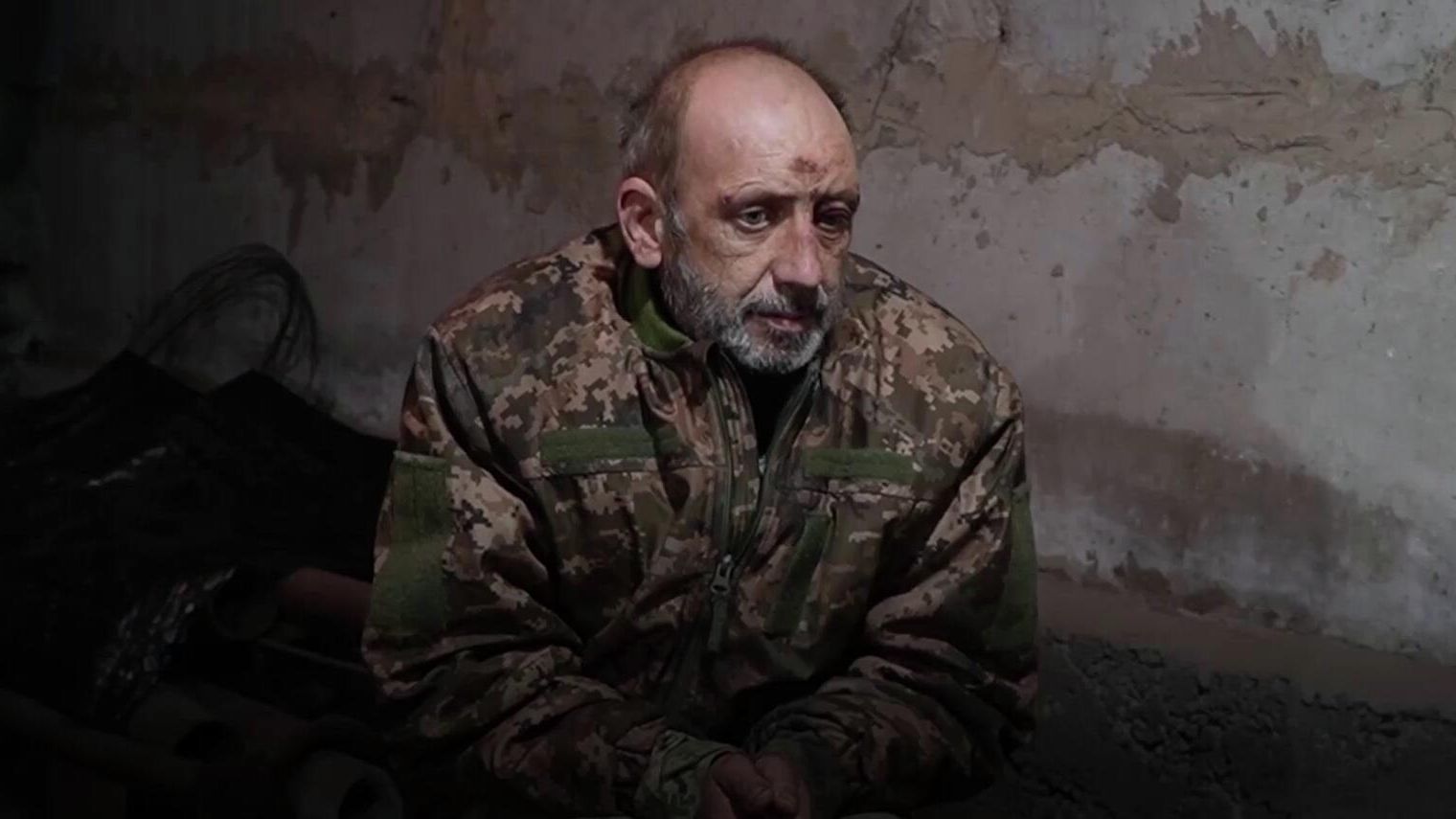 Украинский военнослужащий Николай Тимченко, взятый в плен у Красноармейска. Кадр видео Украинский военнослужащий Николай Тимченко, взятый в плен у Красноармейска. Кадр видео - РИА Новости, 1920, 10.11.2025