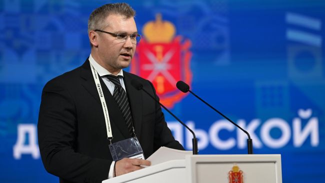 Первый заместитель министра культуры РФ Сергей Обрывалин на Международной выставке-форуме Россия