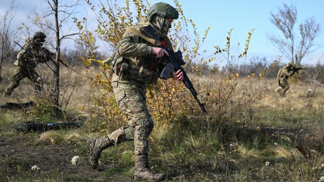 Российские военнослужащие