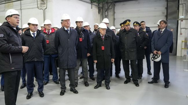 Губернатор Московской области Андрей Воробьев на Коломенском заводе