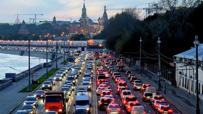 Пробка в Москве Пробка в Москве