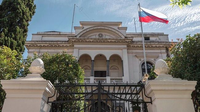 Здание Посольства России в Уругвае