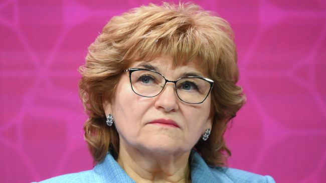Председатель правления Ассоциации виноградарей и виноделов России (АВВР) Жанна Беловол на саммите виноделов в рамках Российского винодельческого форума