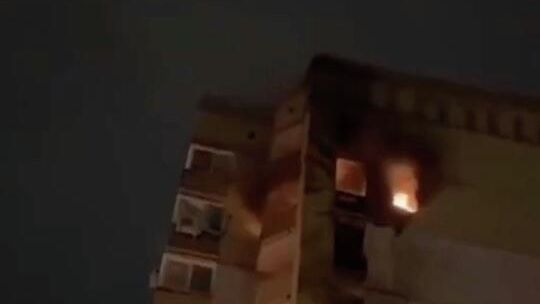 Атака ВСУ на жилой дом в Волгограде Атака ВСУ на жилой дом в Волгограде - РИА Новости, 1920, 16.11.2025