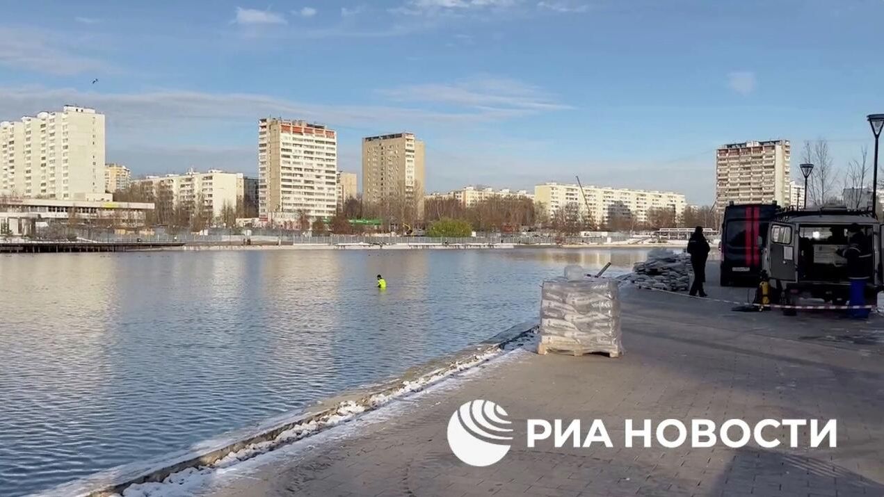 Пруд в Москве, где нашли фрагмент тела ребенка - РИА Новости, 1920, 16.11.2025