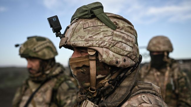 Российские военнослужащие в зоне СВО