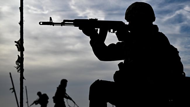 Российские военнослужащие в зоне СВО