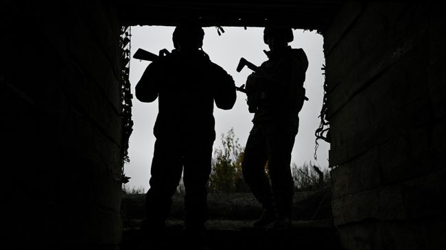Российские военнослужащие в зоне СВО