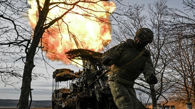 Российский военнослужащий
