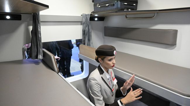 Презентация нового плацкартного вагона на международном форуме и выставке Транспорт России